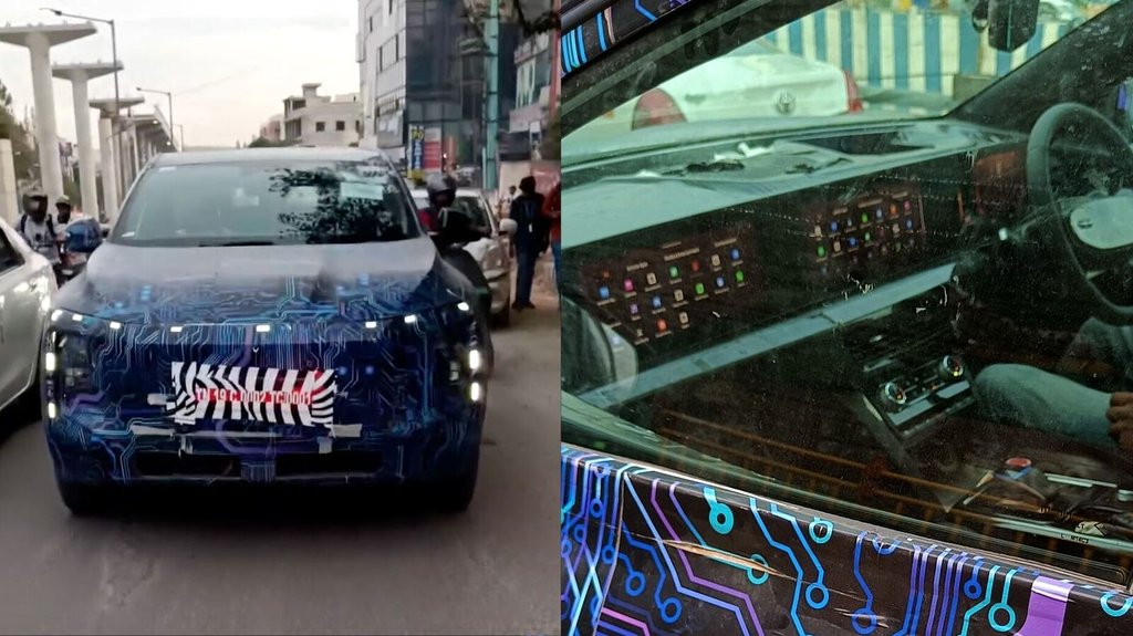 Mahindra XUV e9 elektr SUV: 3 ekran bilan