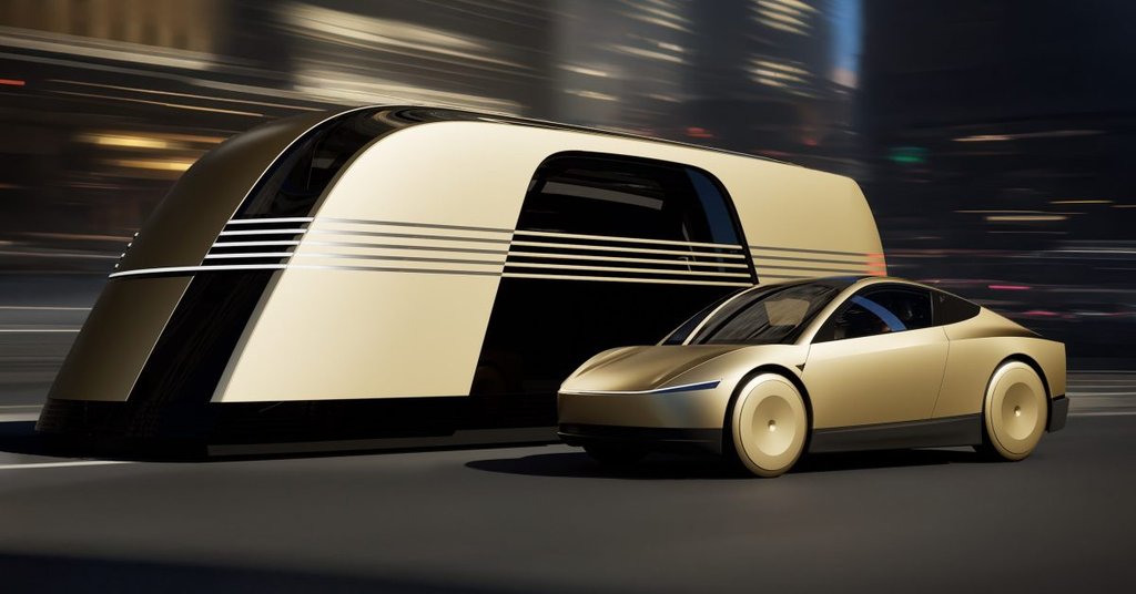 Tesla Robobus va Robotaxi savdo belgilarini ro'yxatdan o'tkazdi