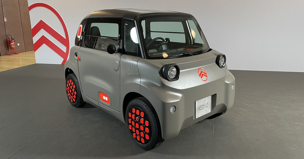 Citroën Ami-paris 2024 täze görnüşi bilen