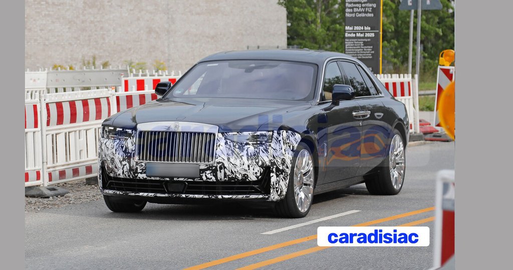 Rolls-Royce Ghost yangi dizayni bilan sinovdan o'tmoqda