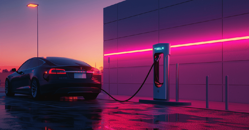 Tesla-nyň Supercharger uzaldyjy kabelleriň meseleleri