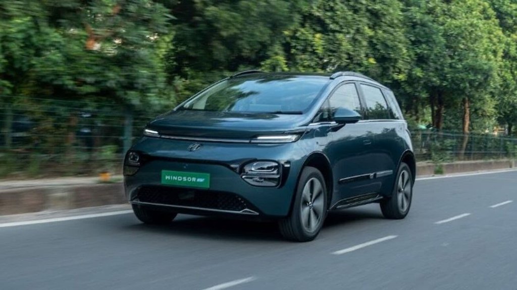 MG Windsor EV SUV test haydovlari boshlanadi