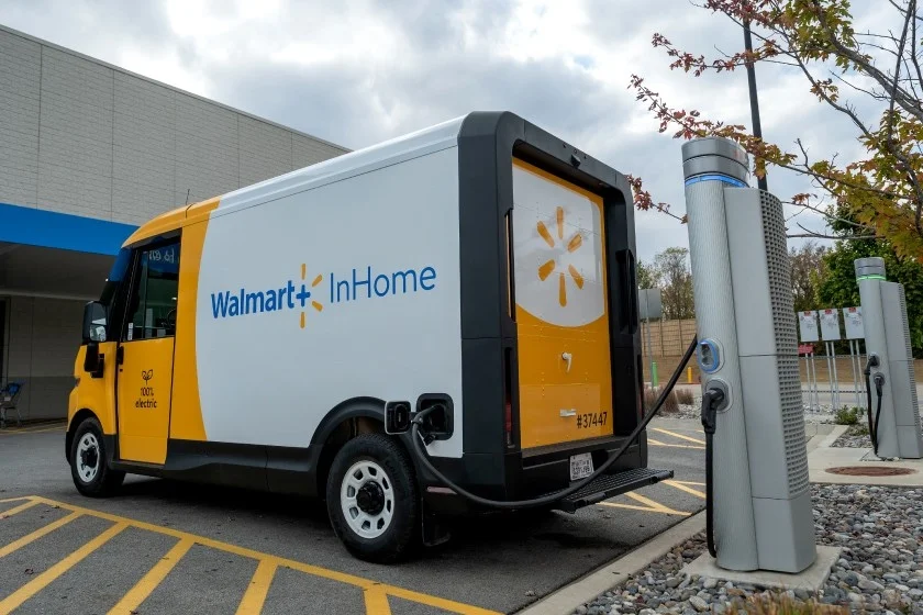 Walmart tapper inn i BrightDrop elektriske transporter