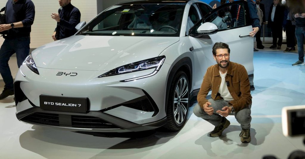 BYD predstavlja Sealion 7, novi električni SUV