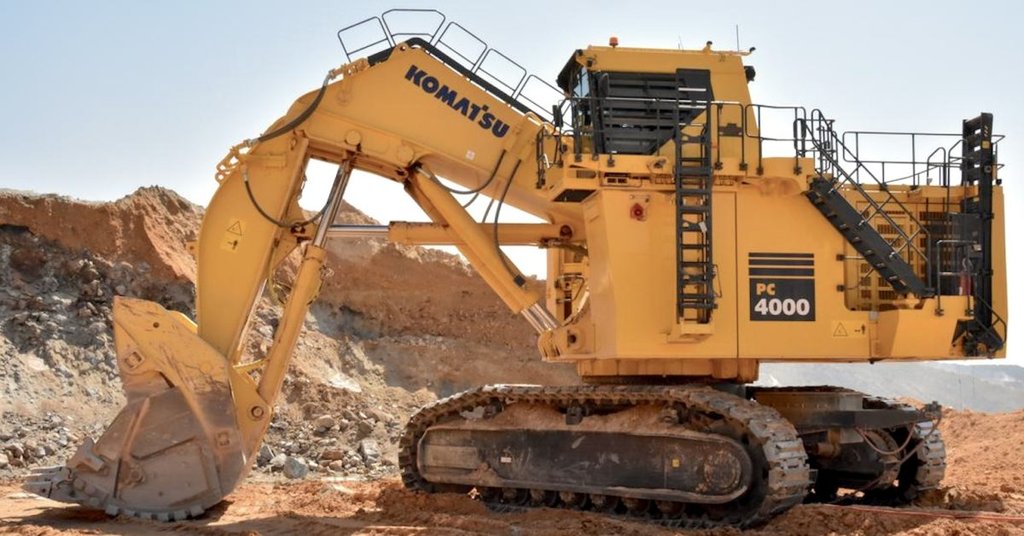 Komatsu predstavio 400 ton hidraulični bager