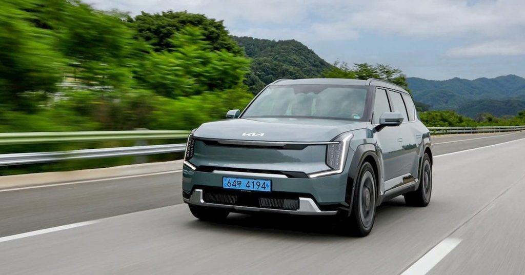 Kia EV9 GT s aktivnim spojlerom otkrivena