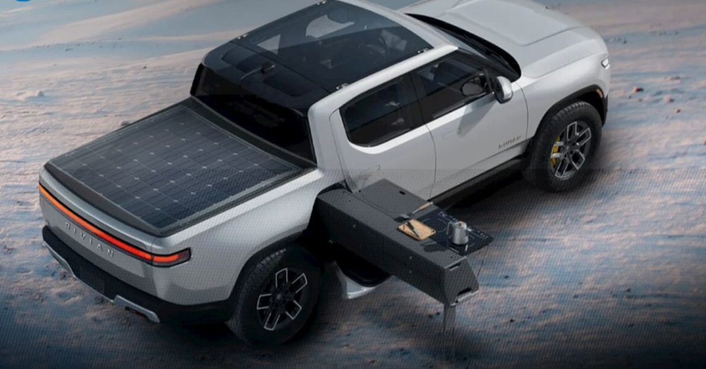 Rivian R1T dobiva solarni poklopac