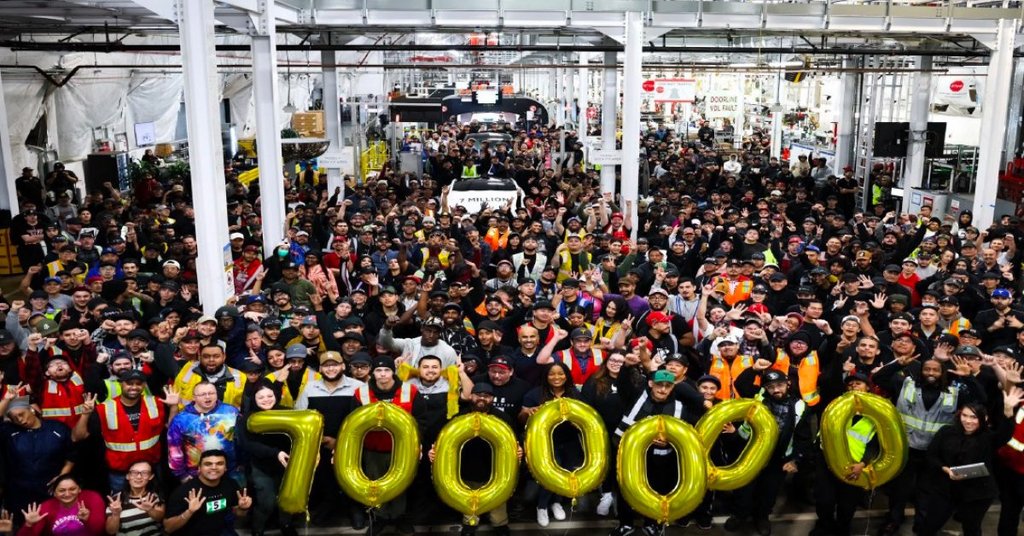 Tesla prodao 7 milijuna električnih automobila