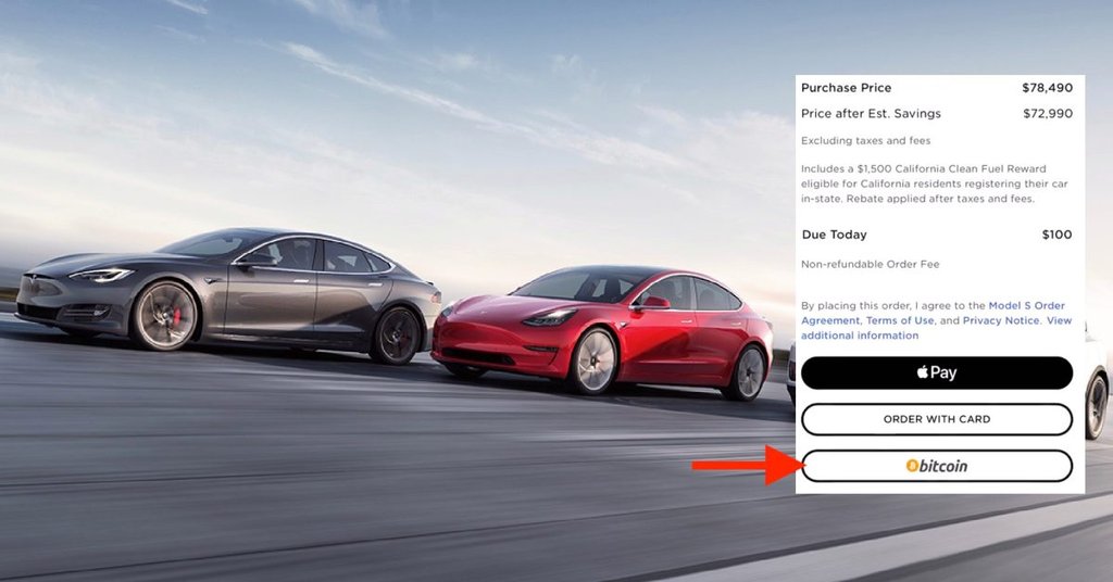 Tesla premješta 600 miliona dolara u Bitcoinu