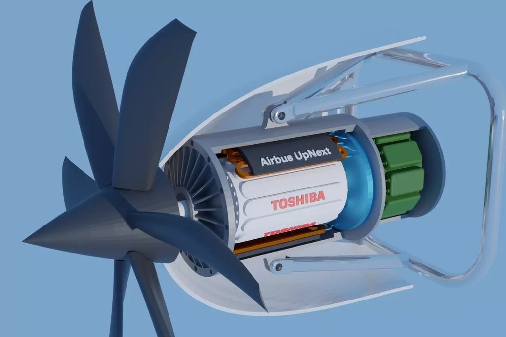 Airbus i Toshiba razvijaju supraleitne motore