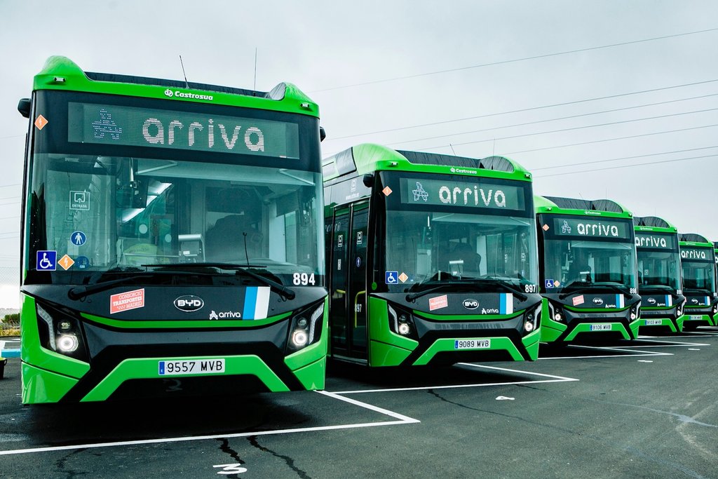 Arriva dodaje 21 E-Bus BYD u svoju flotu