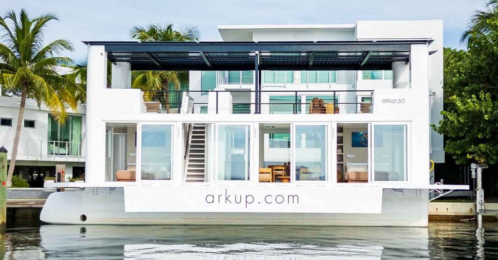 ARKUP 50: Nova solarna kućica na vodi
