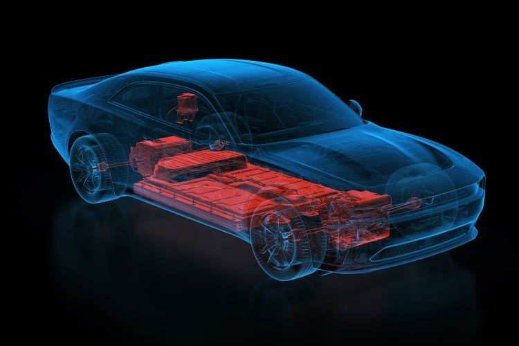 Dodge Charger Daytona s čvrstom baterijom