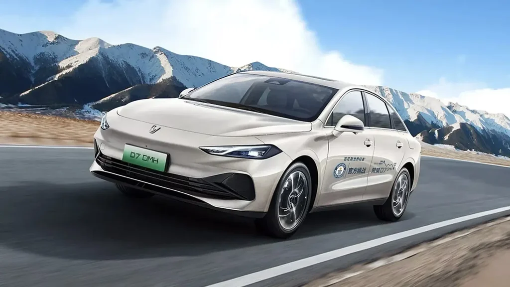 Roewe D7 DMH rekord yangiladi