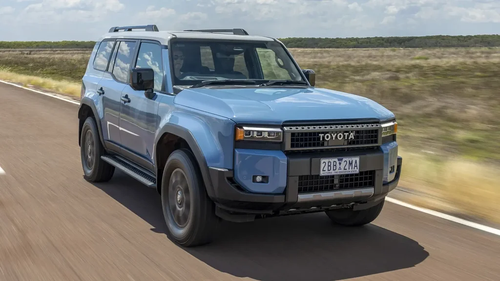 Yangi Toyota Prado yuk ko'tarish imkoniyatlari