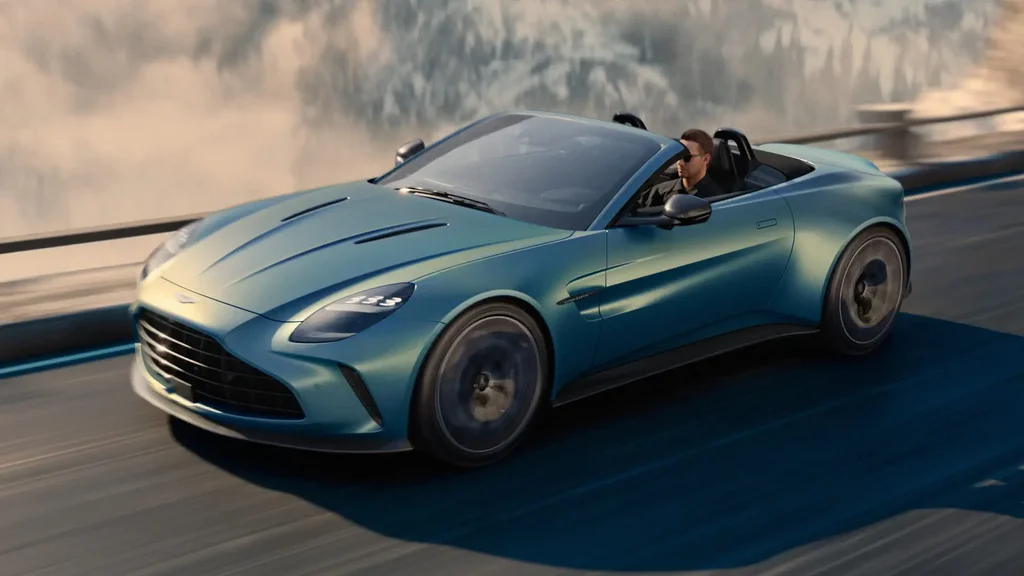 2025-nji Aston Martin Vantage Roadster onuň