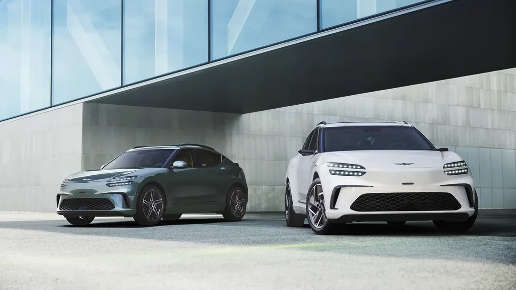 2025 Genesis GV60 электр көлігі жаңартулары