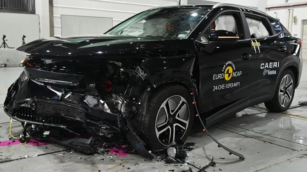 Chery Omoda E5: 5 yulduzli xavfsizlik reytingi