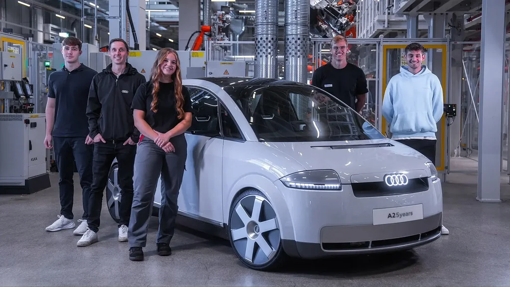 2024 Audi A2 e-tron: Geljekiň Düşünjesi