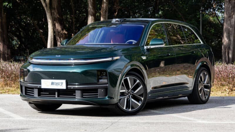 Täze Li Auto L7niň LiDAR enjamy