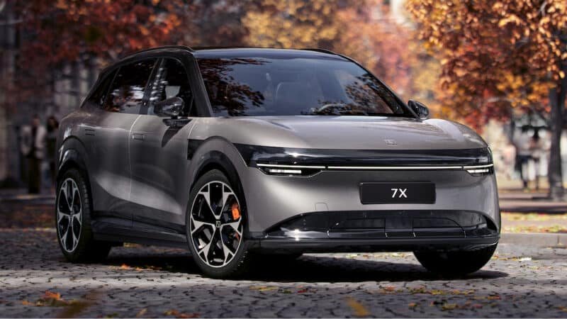 Zeekr 7X EV кроссовері Еуропада 48,250 АҚШ доллары